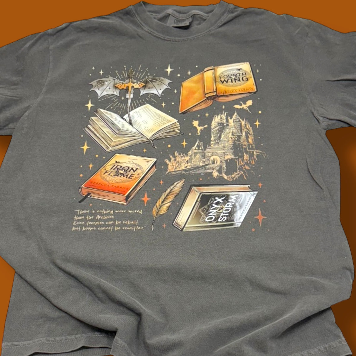 Onyx Wings Book T-Shirt