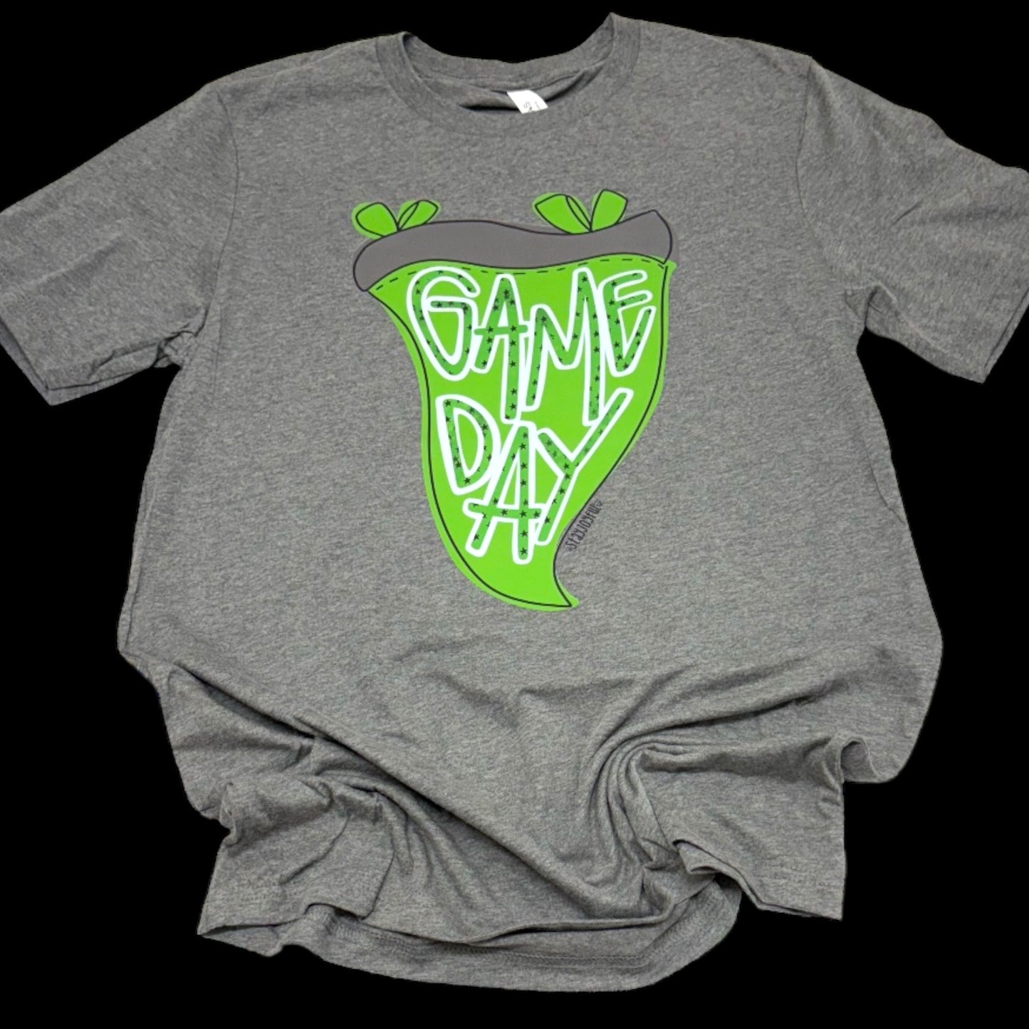 Game Day Green Flag Exclusive Design T-Shirt
