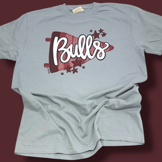 Bulls Pendant Flag Exclusive Design T-Shirt