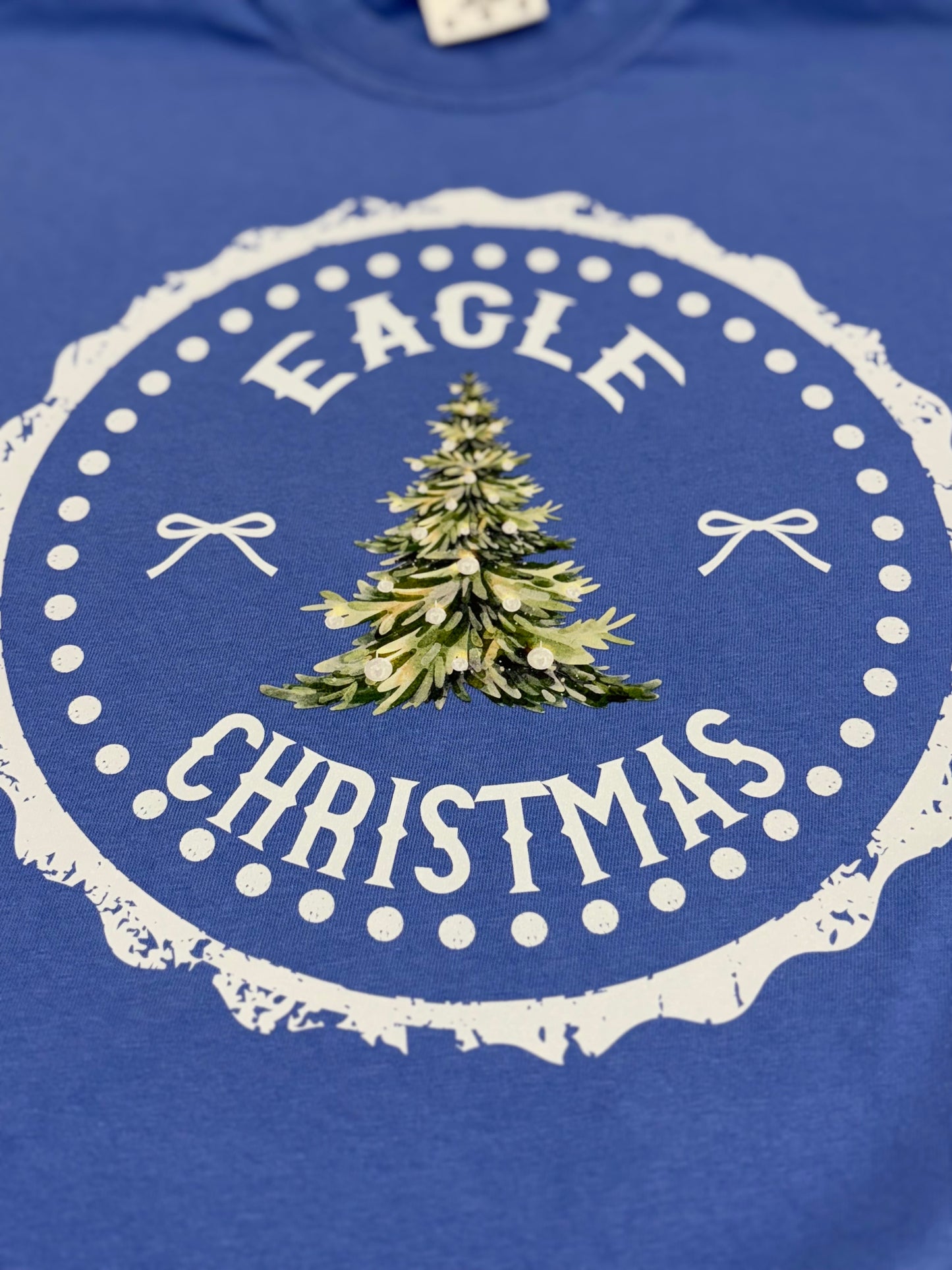 Eagle Christmas Blue T-Shirt