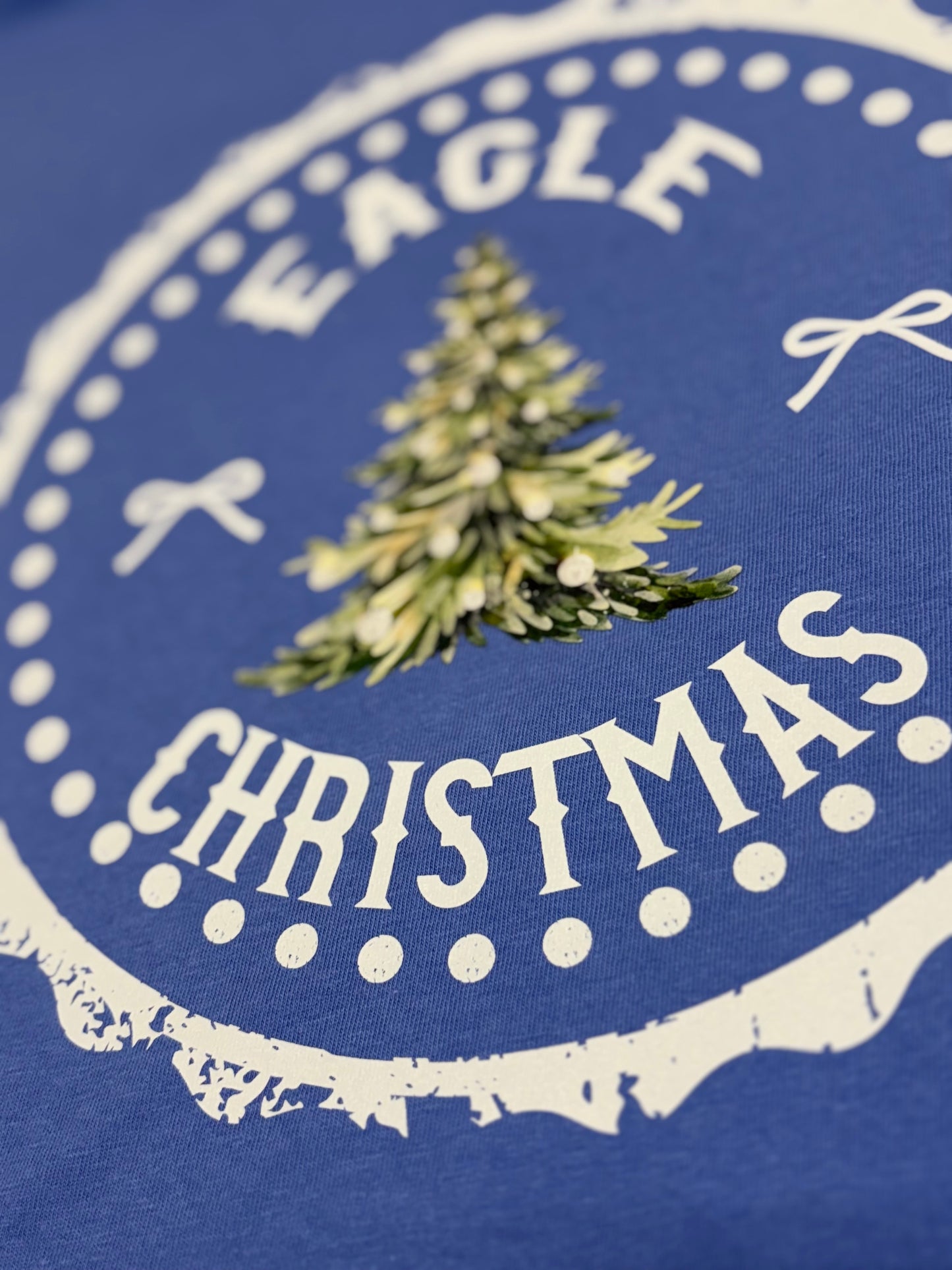 Eagle Christmas Blue T-Shirt