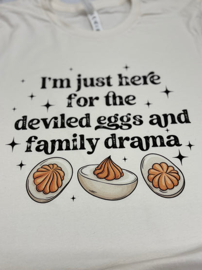 Deviled Eggs & Family Drama T-Shirt