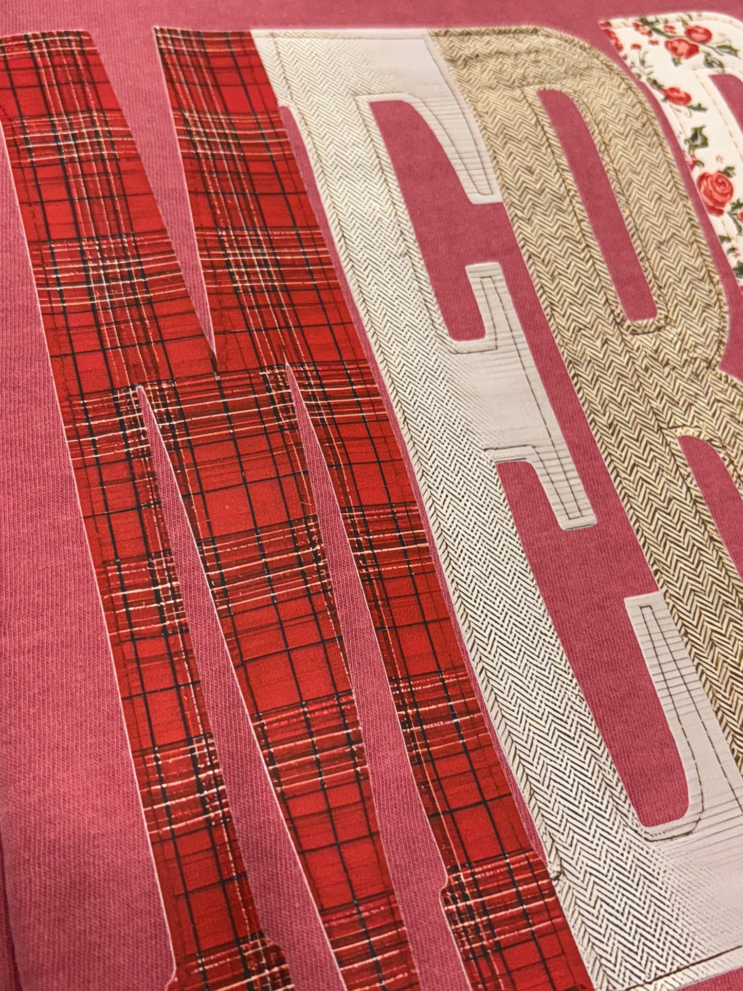 Merry Patchwork Christmas T-Shirt