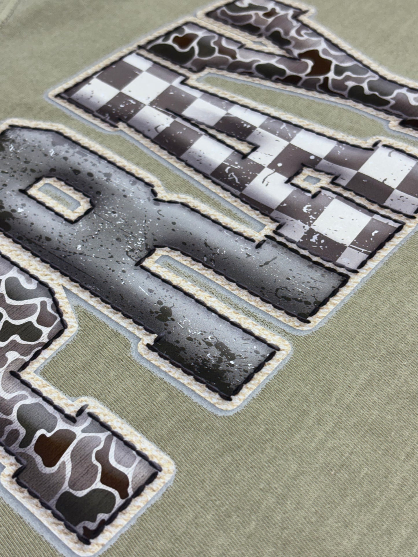 Pray Camo Textured T-Shirt