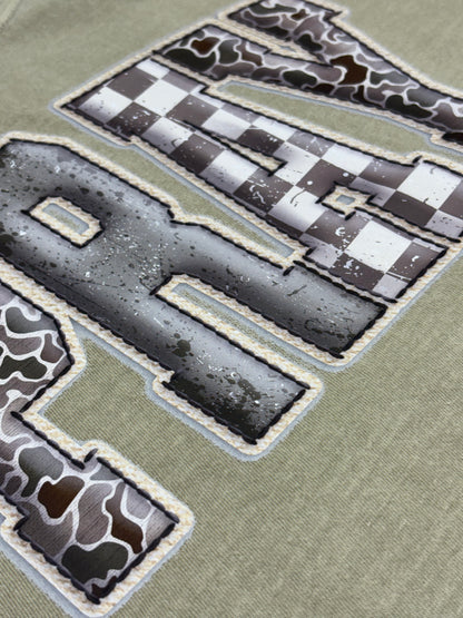 Pray Camo Textured T-Shirt