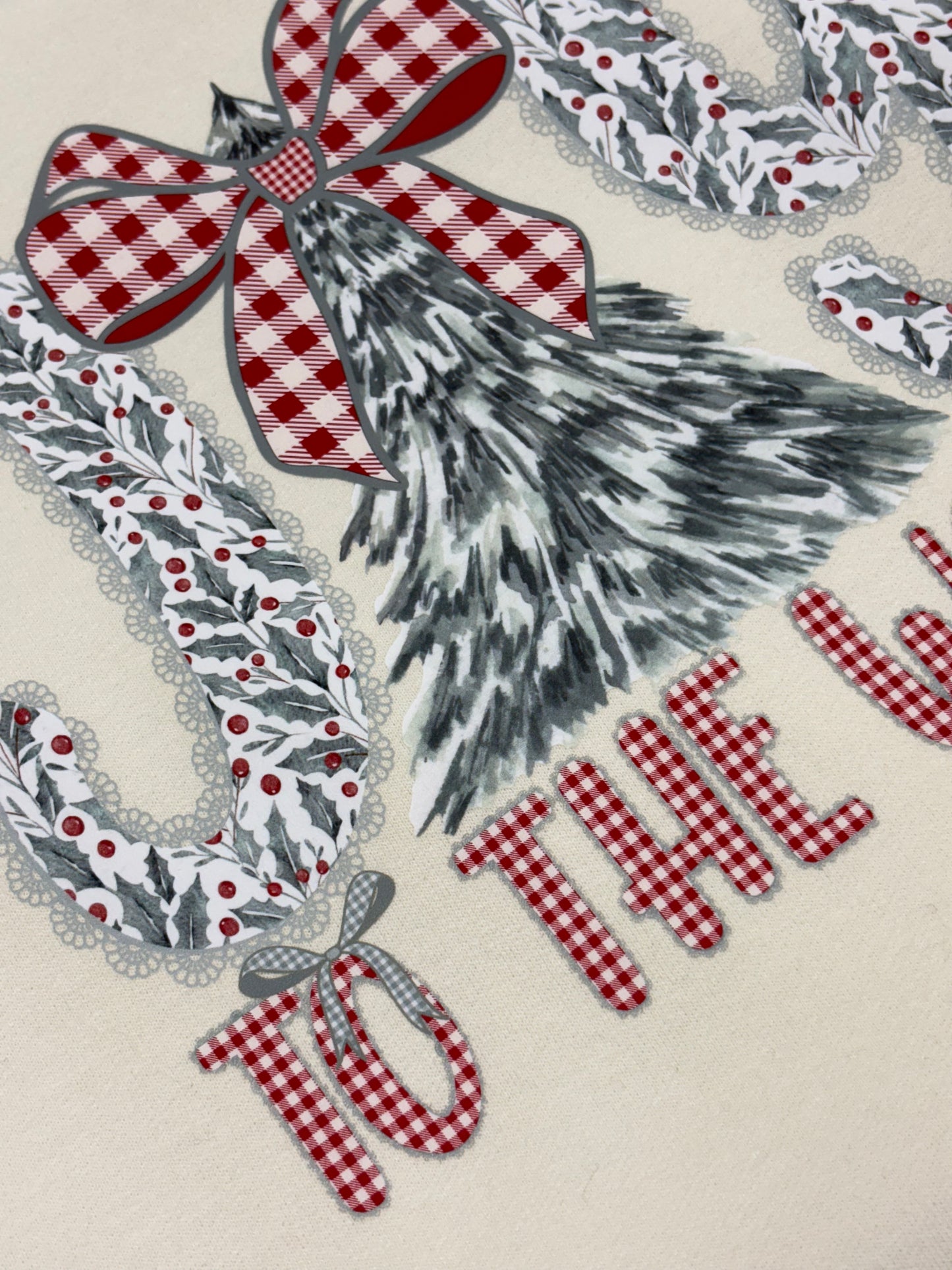 Joy To The World Christmas Sweatshirt