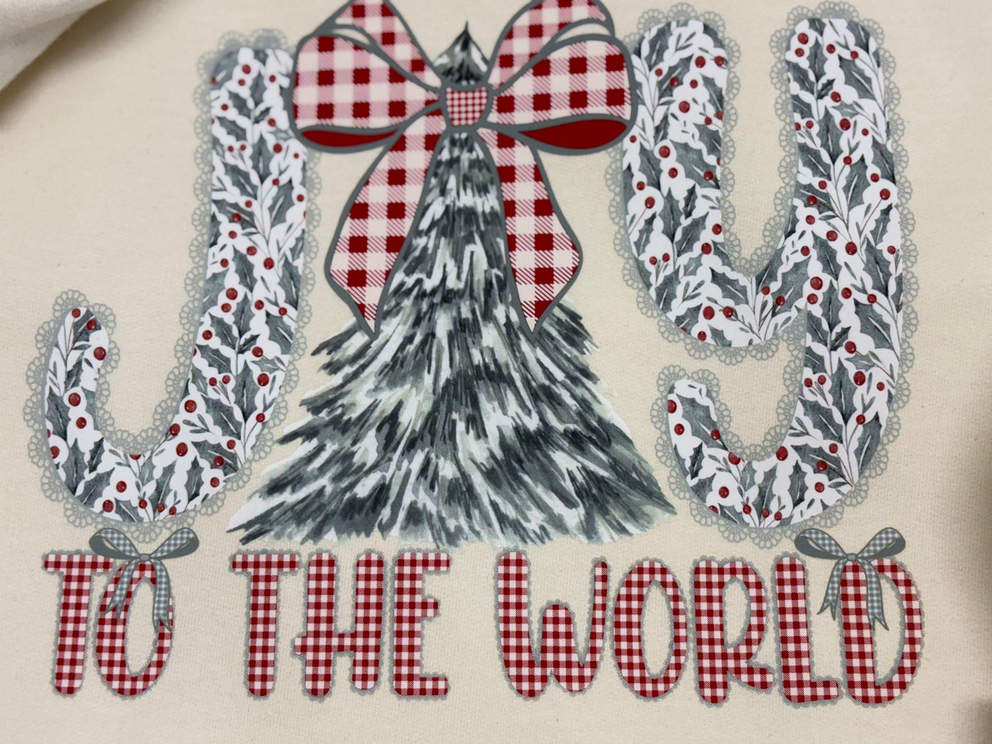 Joy To The World Christmas Sweatshirt