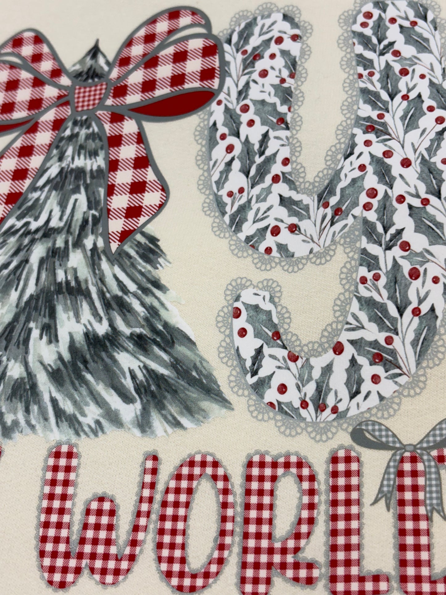 Joy To The World Christmas Sweatshirt