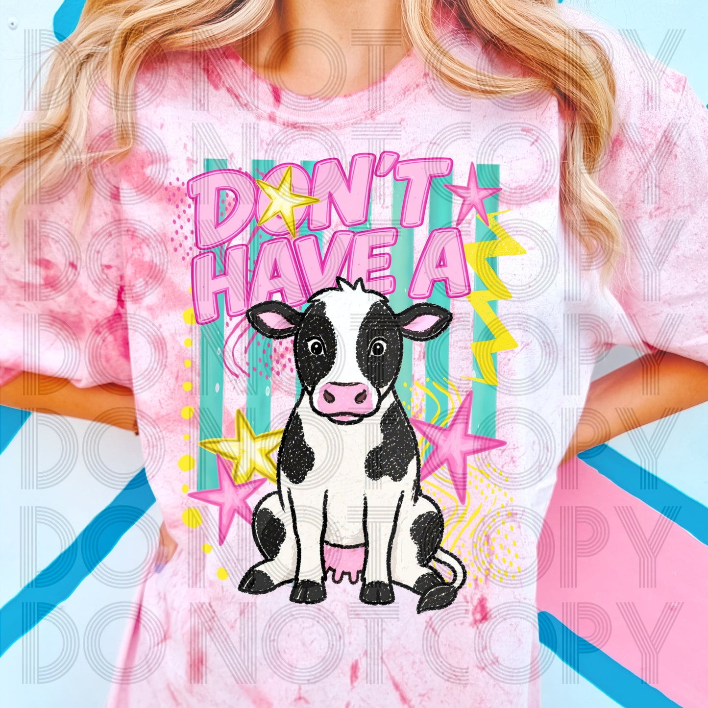 Don't Have A Cow Colorblast T-Shirt