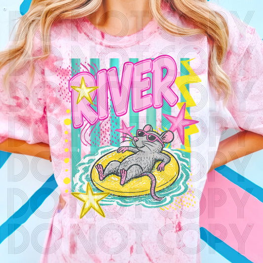 River Rat Colorblast T-Shirt