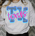 Funky Texas State Doodle Sweatshirt