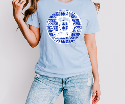 Exclusive Eagles Distressed Baseball T-Shirt