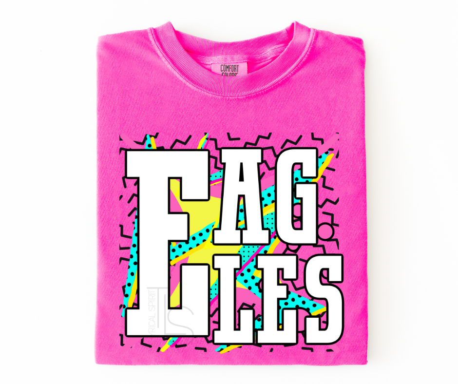 Eagles Neon Custom Exclusive T-Shirt