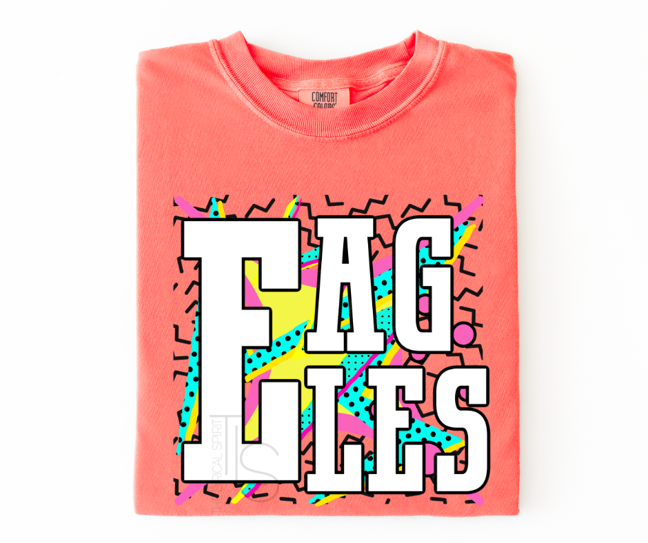 Eagles Neon Custom Exclusive T-Shirt