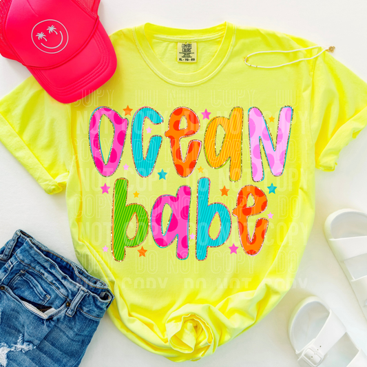 Ocean Babe Neons T-Shirt