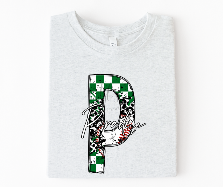 Paradise Baseball Custom T-Shirt