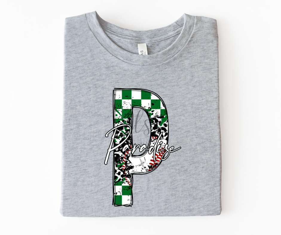 Paradise Baseball Custom T-Shirt