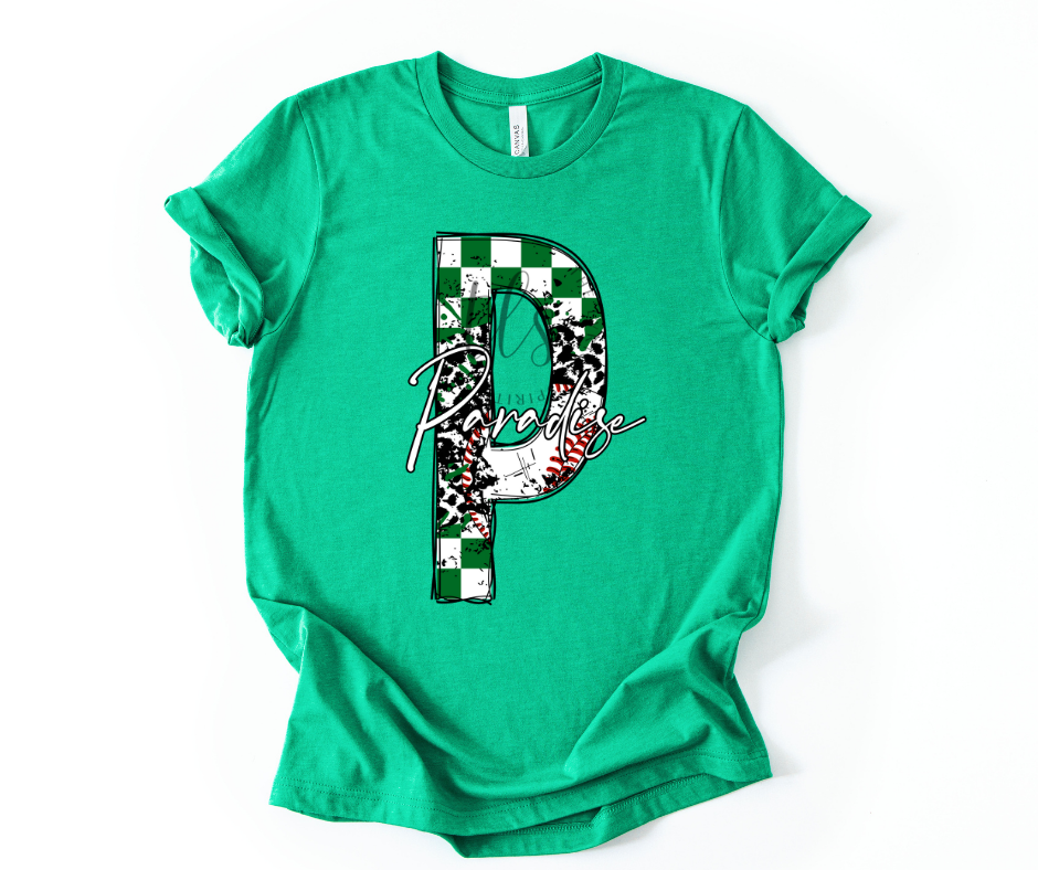 Paradise Baseball Custom T-Shirt