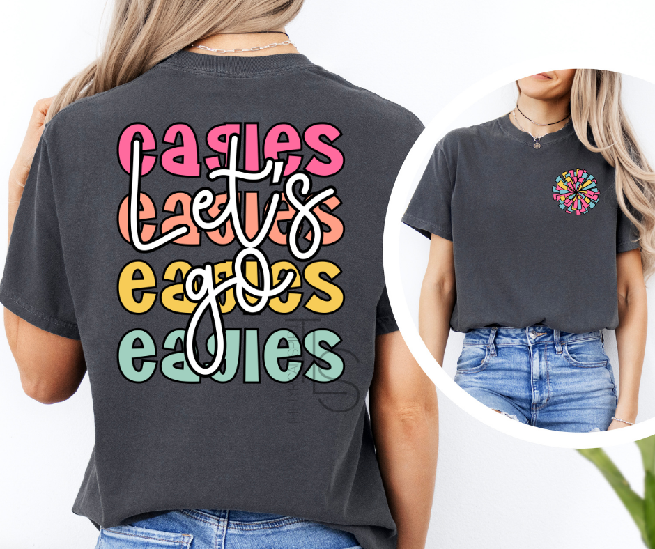 Let's Go Eagles Custom Exclusive T-Shirt 