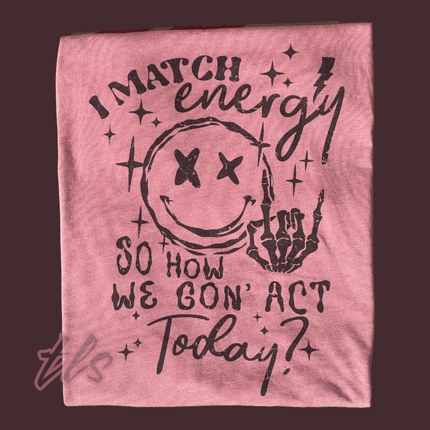 Match Energy Skeleton Hand T-Shirt