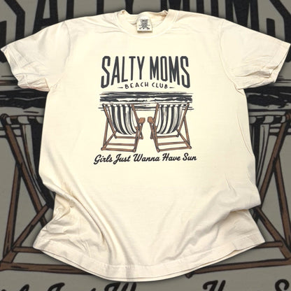 Salty Moms Beach Club T-Shirt