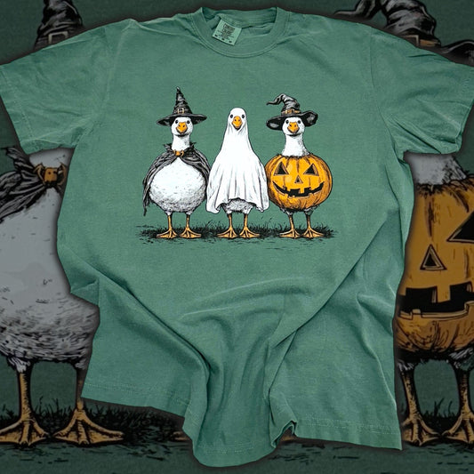 Halloween Goose Friends T-Shirt