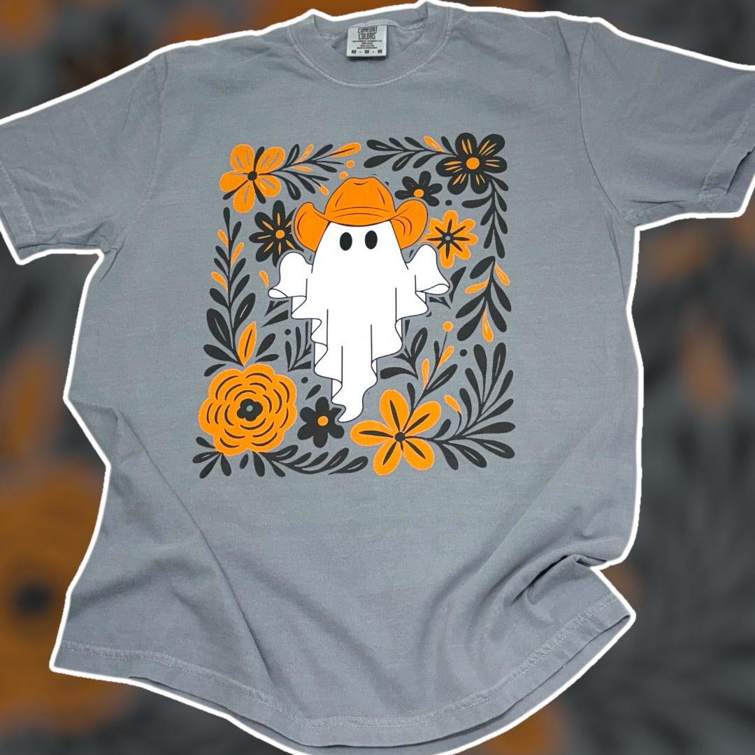 Western Ghost Florals T-Shirt