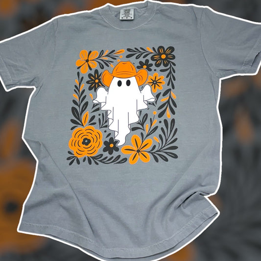 Western Ghost Florals T-Shirt