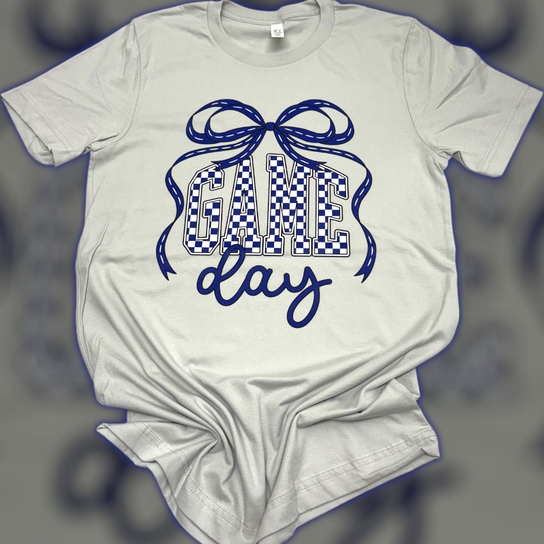 Blue Game Day Long Bow T-Shirt