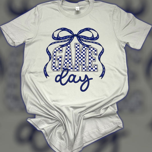 Blue Game Day Long Bow T-Shirt