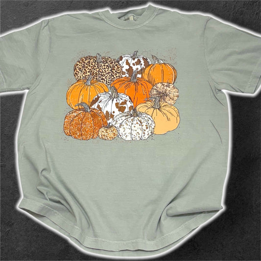 Animal Print Pumpkins T-Shirt