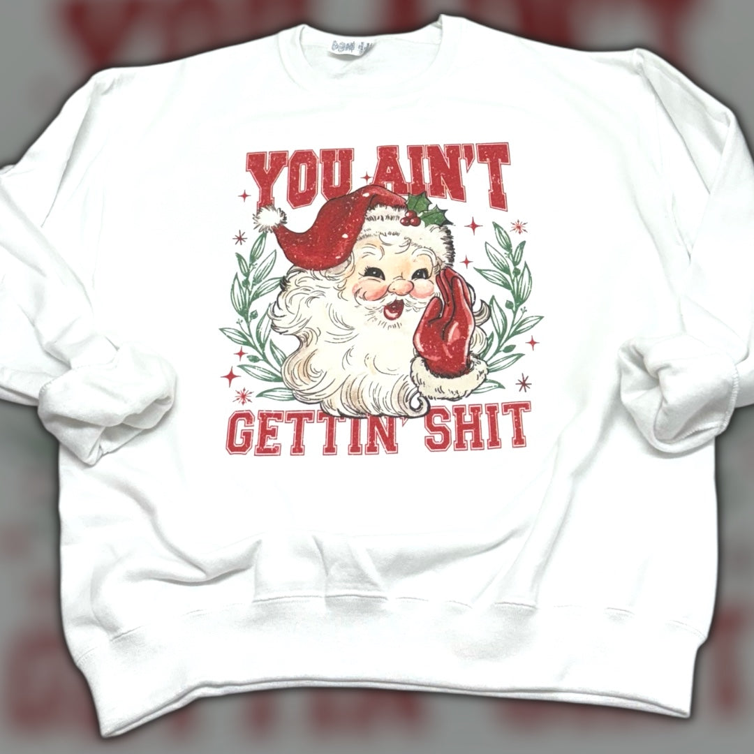 You Ain’t Gettin S*** Sweatshirt or T-Shirt
