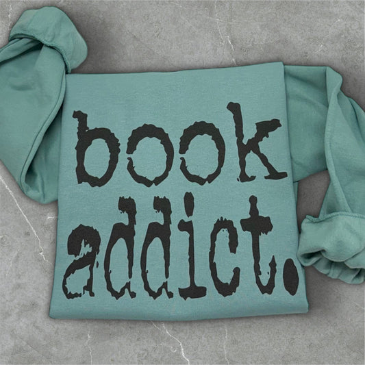 Book Addict Crewneck Sweatshirt