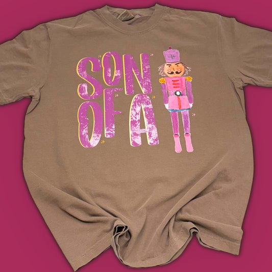 Son Of A Nutcracker Distressed T-Shirt
