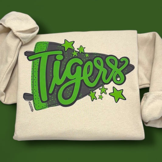 Tigers Pendant Flag Exclusive Crewneck Sweatshirt