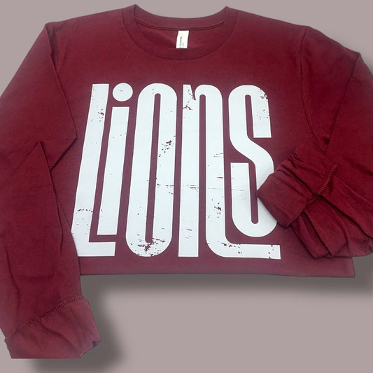 Lions Distressed T-Shirt