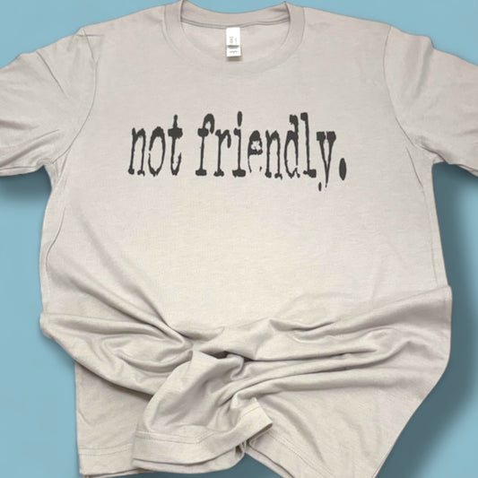 Not Friendly T-Shirt