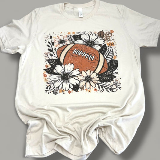 Football Florals T-Shirt