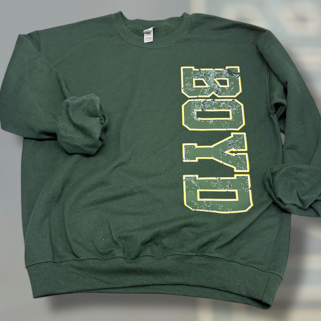 Boyd Varsity Crewneck Sweatshirt