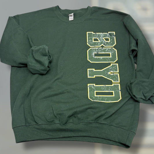 Boyd Varsity Crewneck Sweatshirt