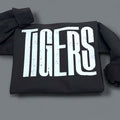 Tigers Distressed Black T-Shirt  