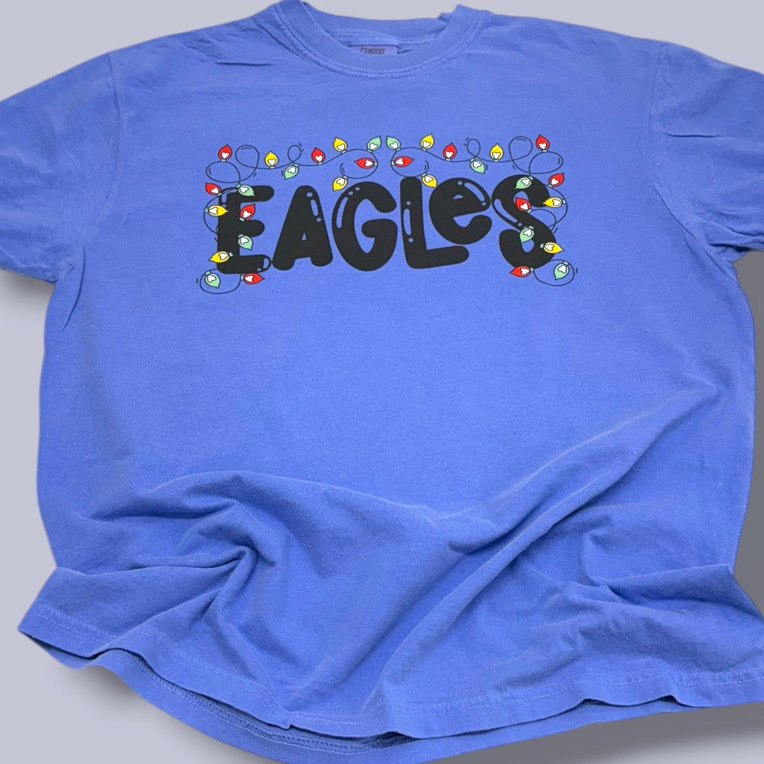 Eagles Christmas Lights T-Shirt