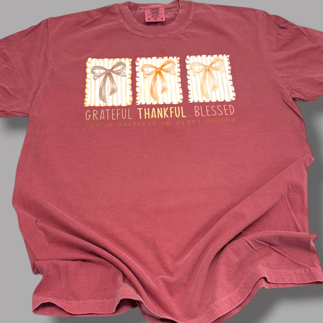 Grateful, Thankful, Blessed T-Shirt