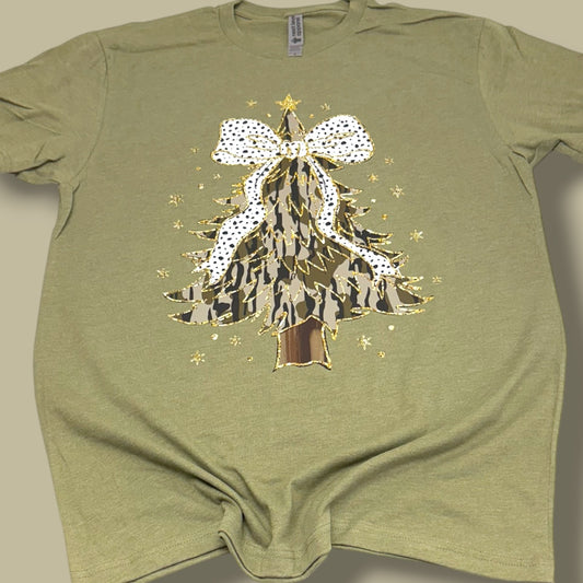 Camo Christmas Tree T-Shirt