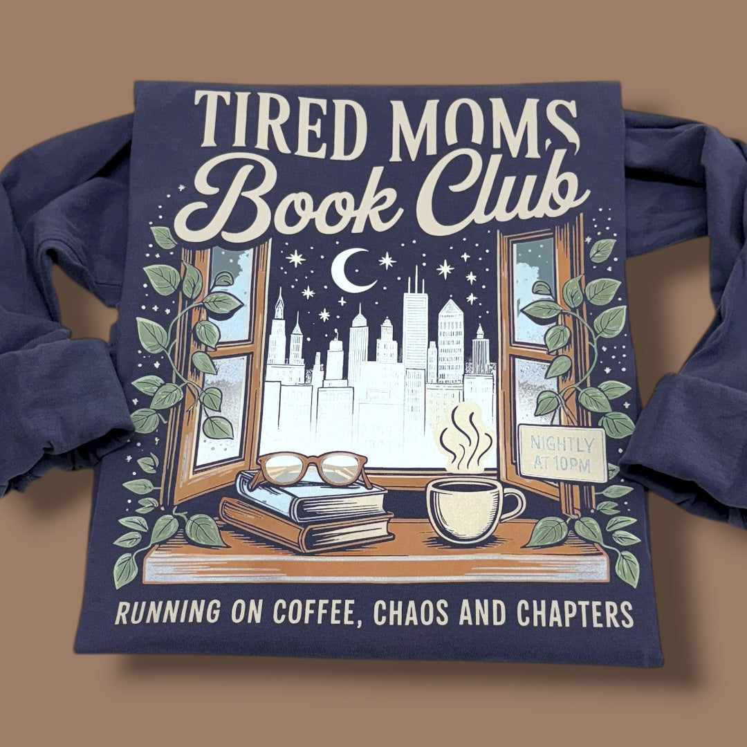 Tired Moms Book Club T-Shirt