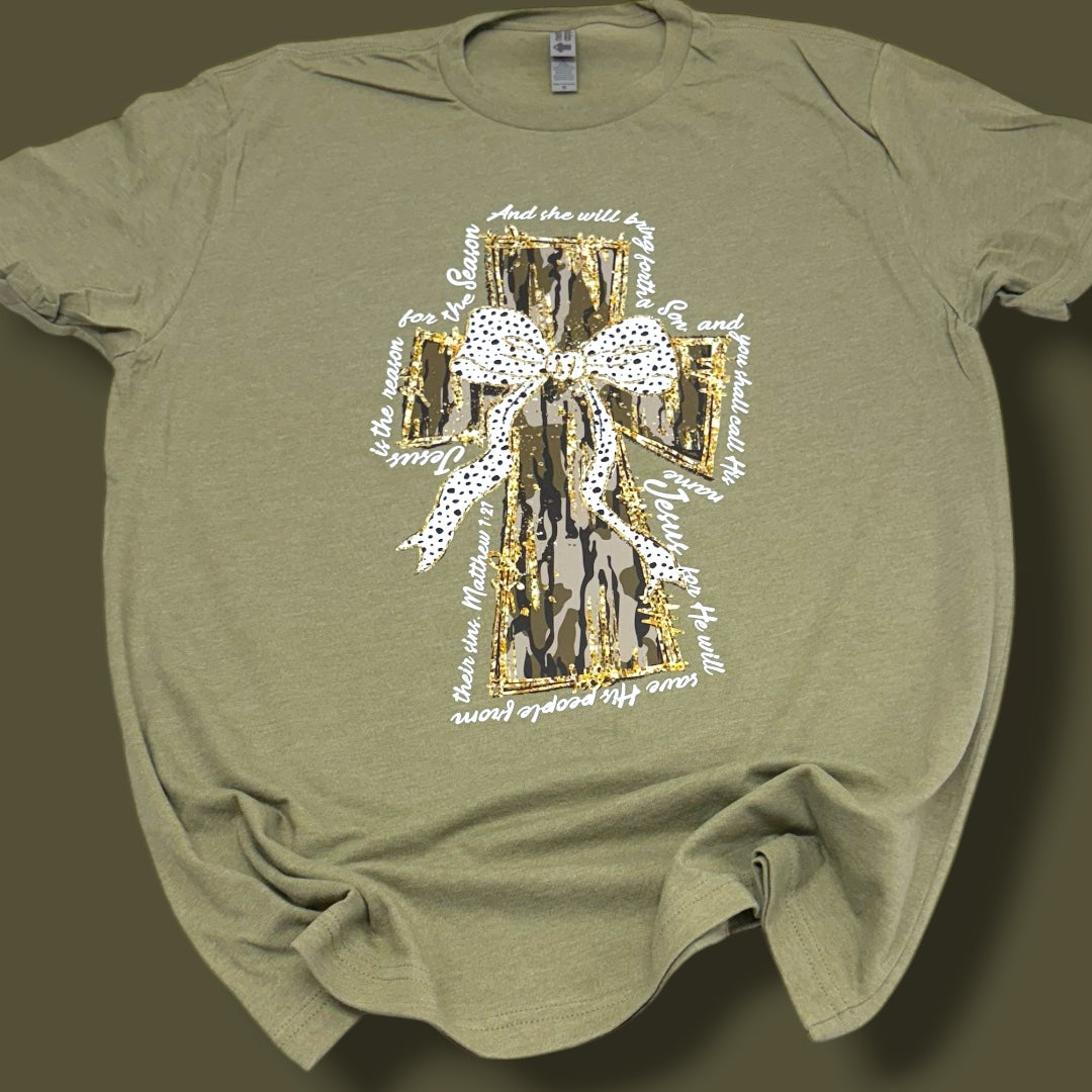 Camo Cross T-Shirt