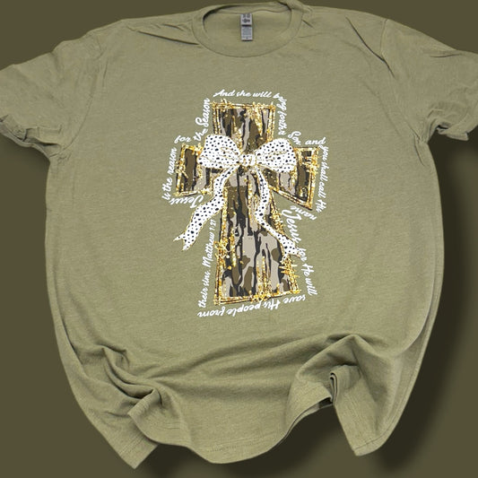 Camo Cross T-Shirt
