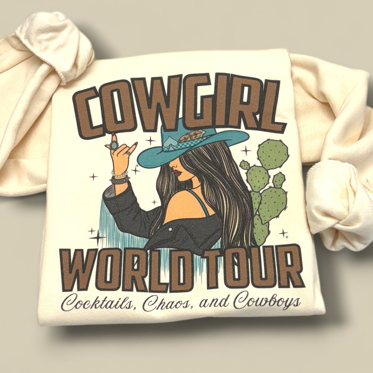 Cowgirl World Tour Crewneck Sweatshirt