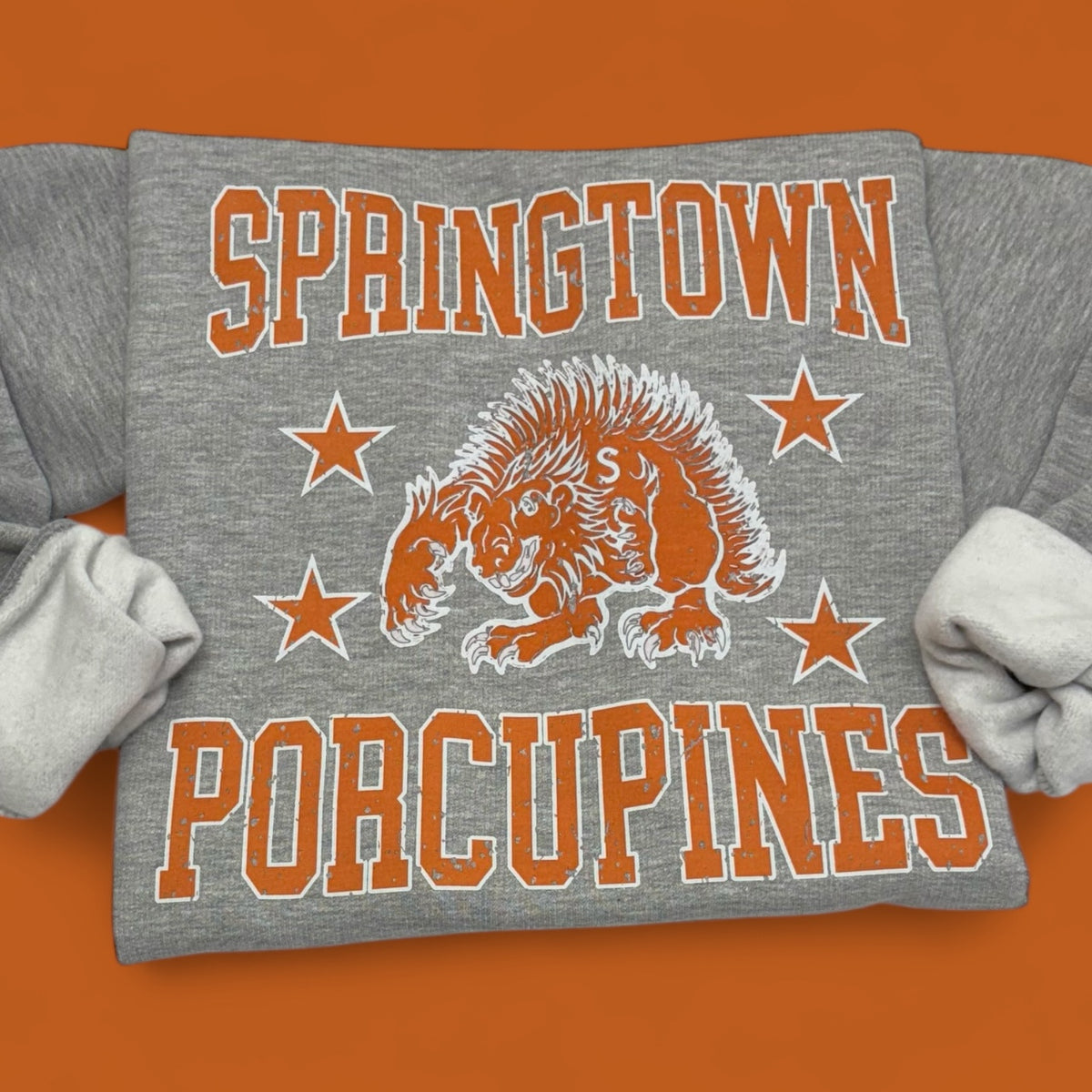 Springtown Porcupines Crewneck Sweatshirt