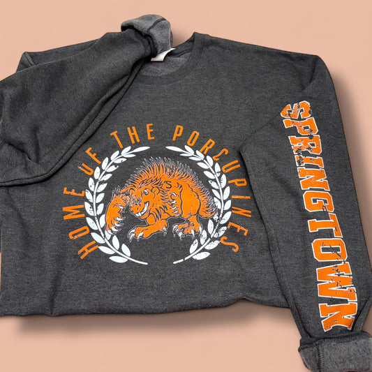 Home of the Porcupines Crewneck Sweatshirt